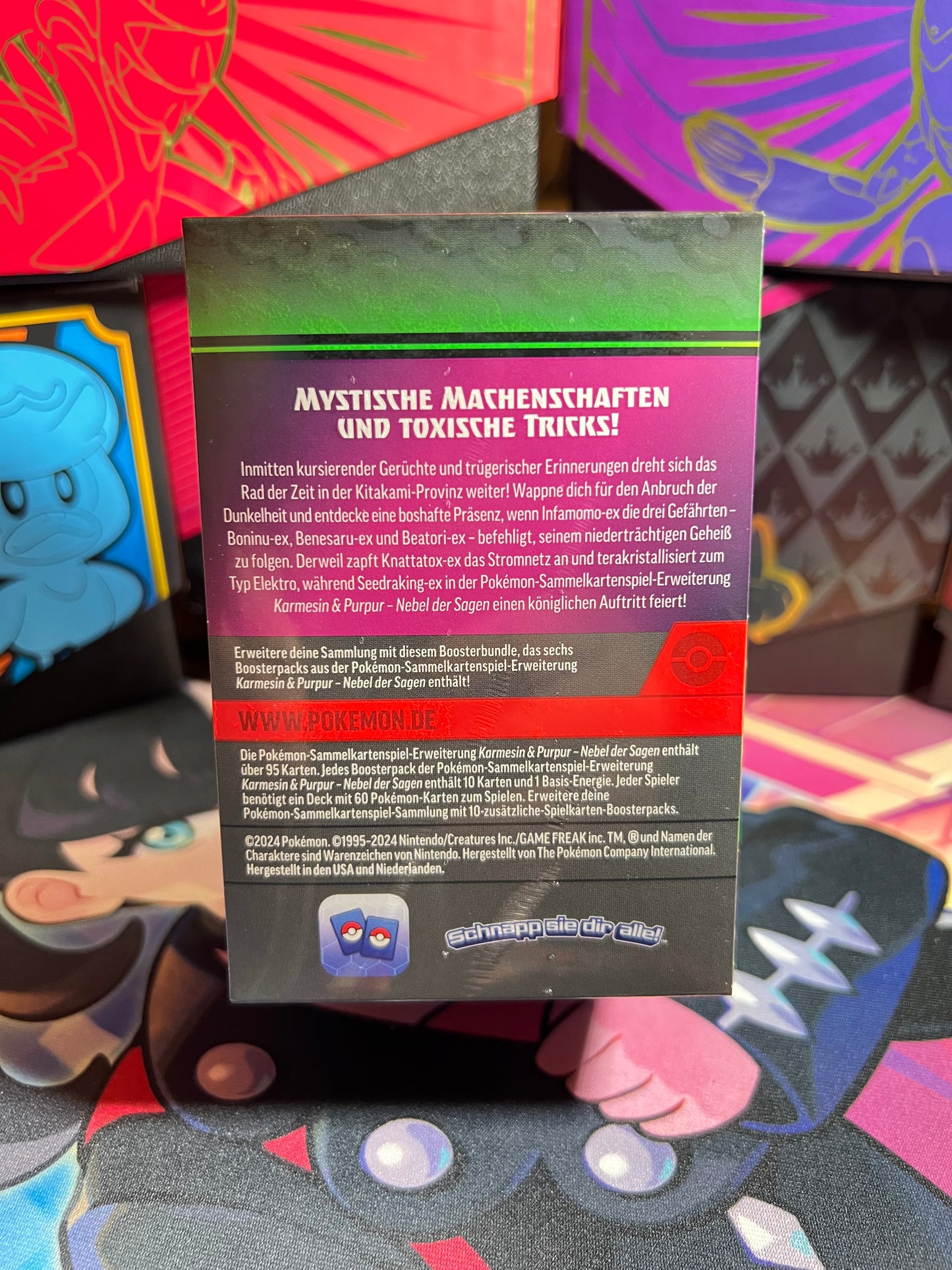 Pokemon Nebel der Sagen - Booster Bundle - 6 Booster DE