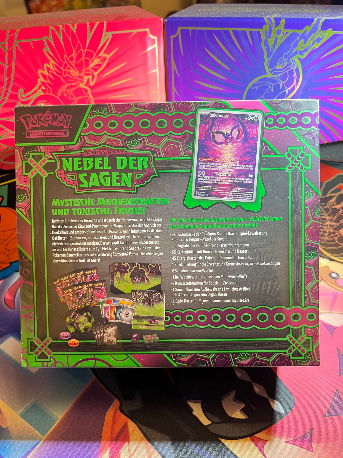 Pokemon Karmesin & Purpur: Nebel der Sagen - Top-Trainer-Box DE