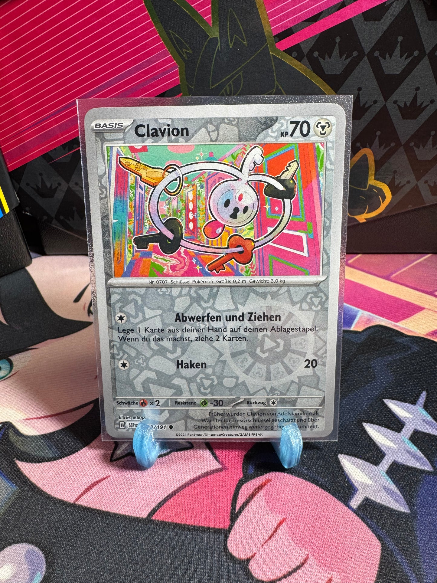 128/191 Clavion Reverse Holo