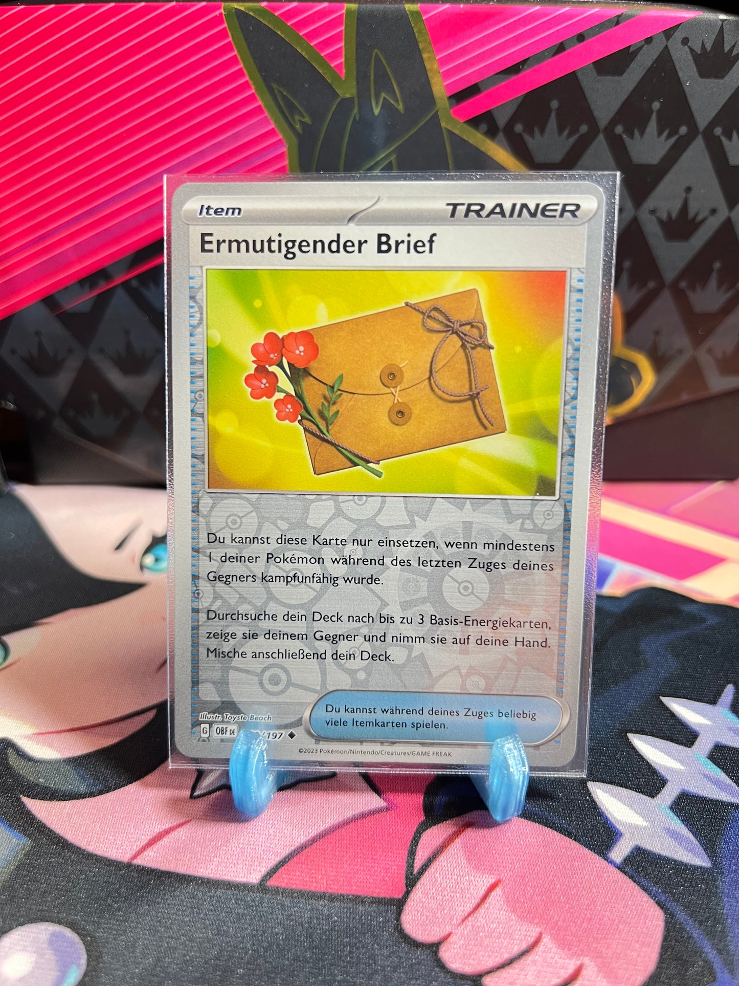 189/197 Ermutigender Brief Reverse Holo