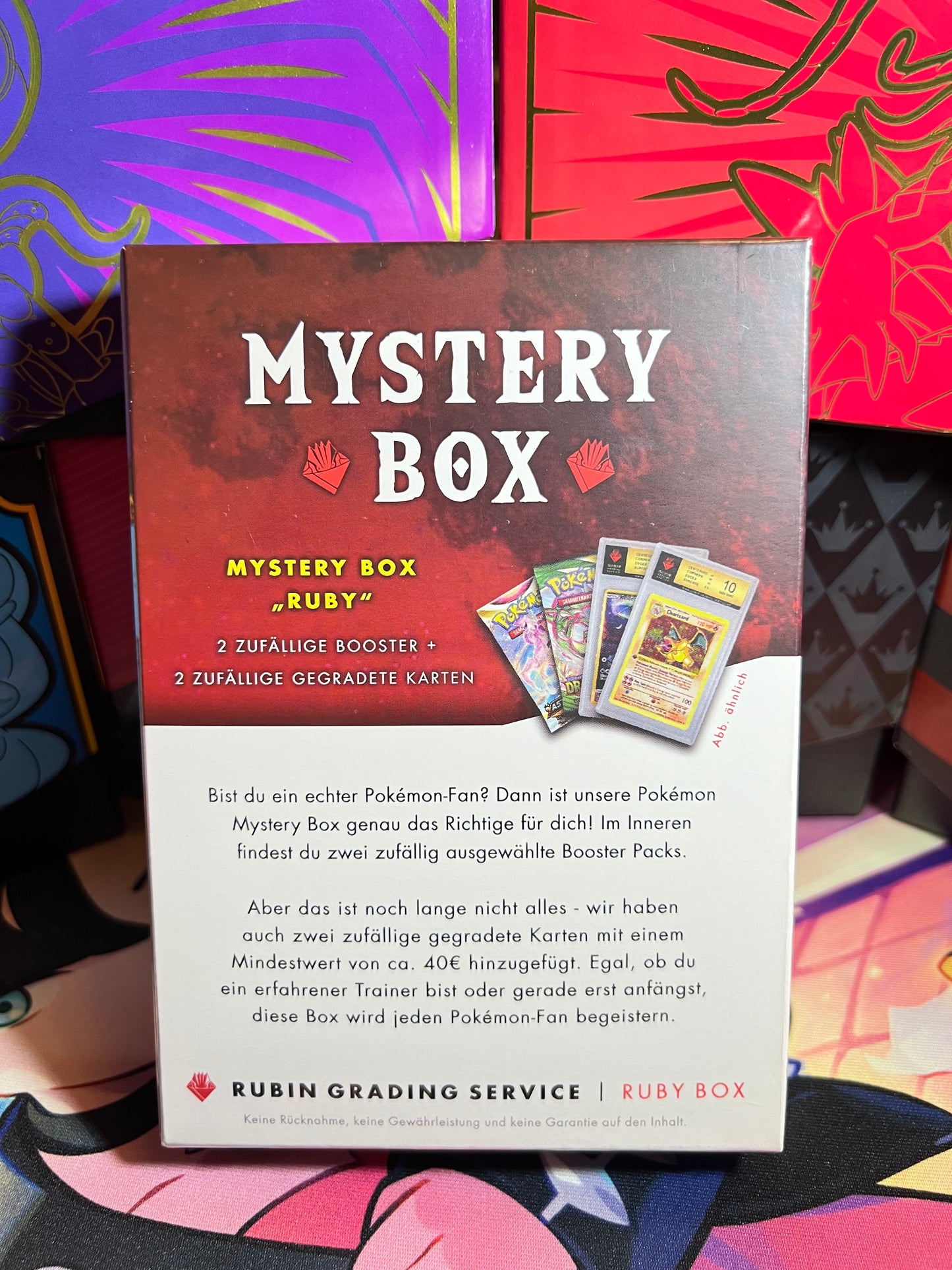 Mystery Box – Ruby Box von Rubin Grading