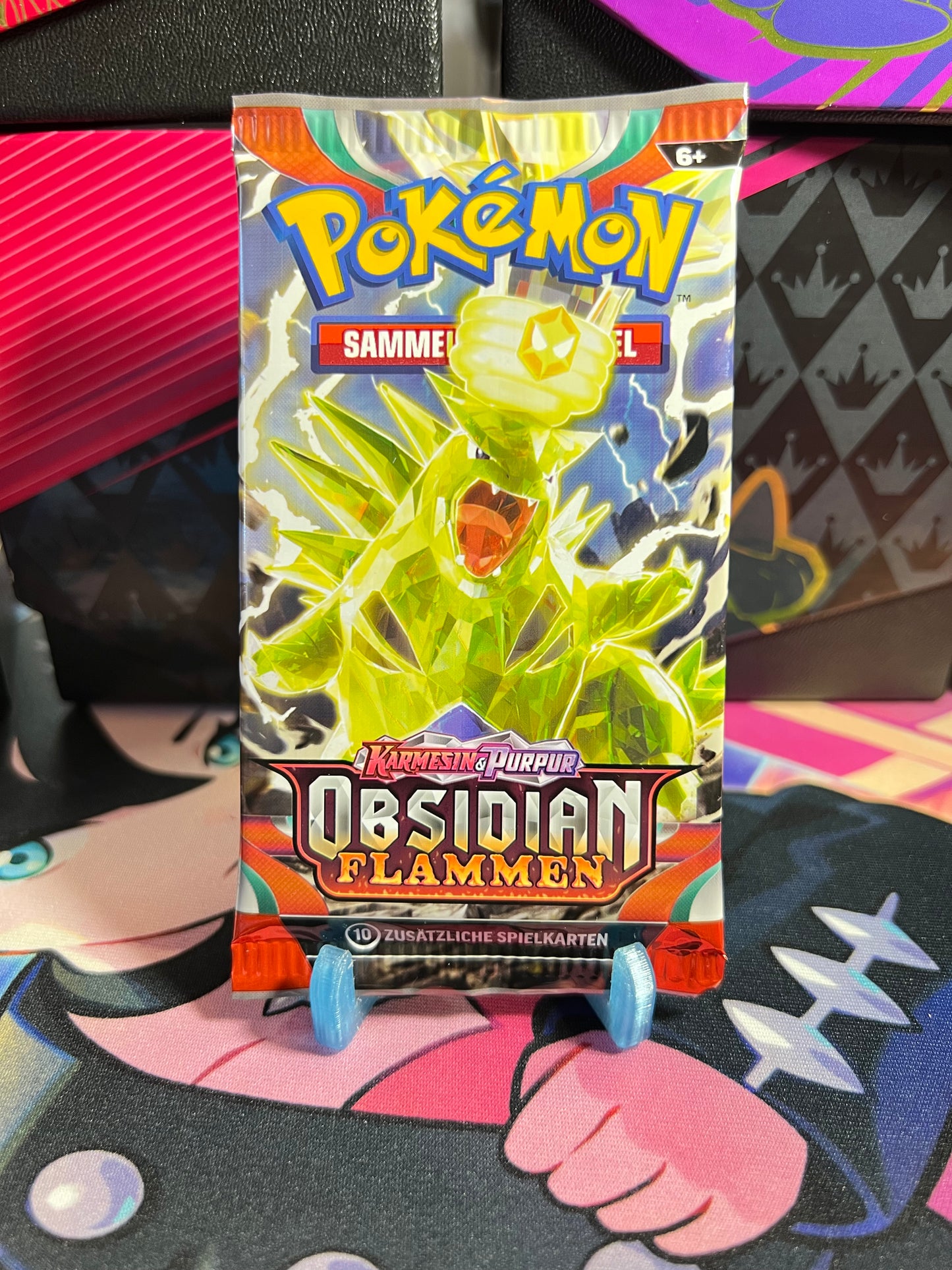 Karmesin & Purpur Obsidian Flammen Booster (deutsch)