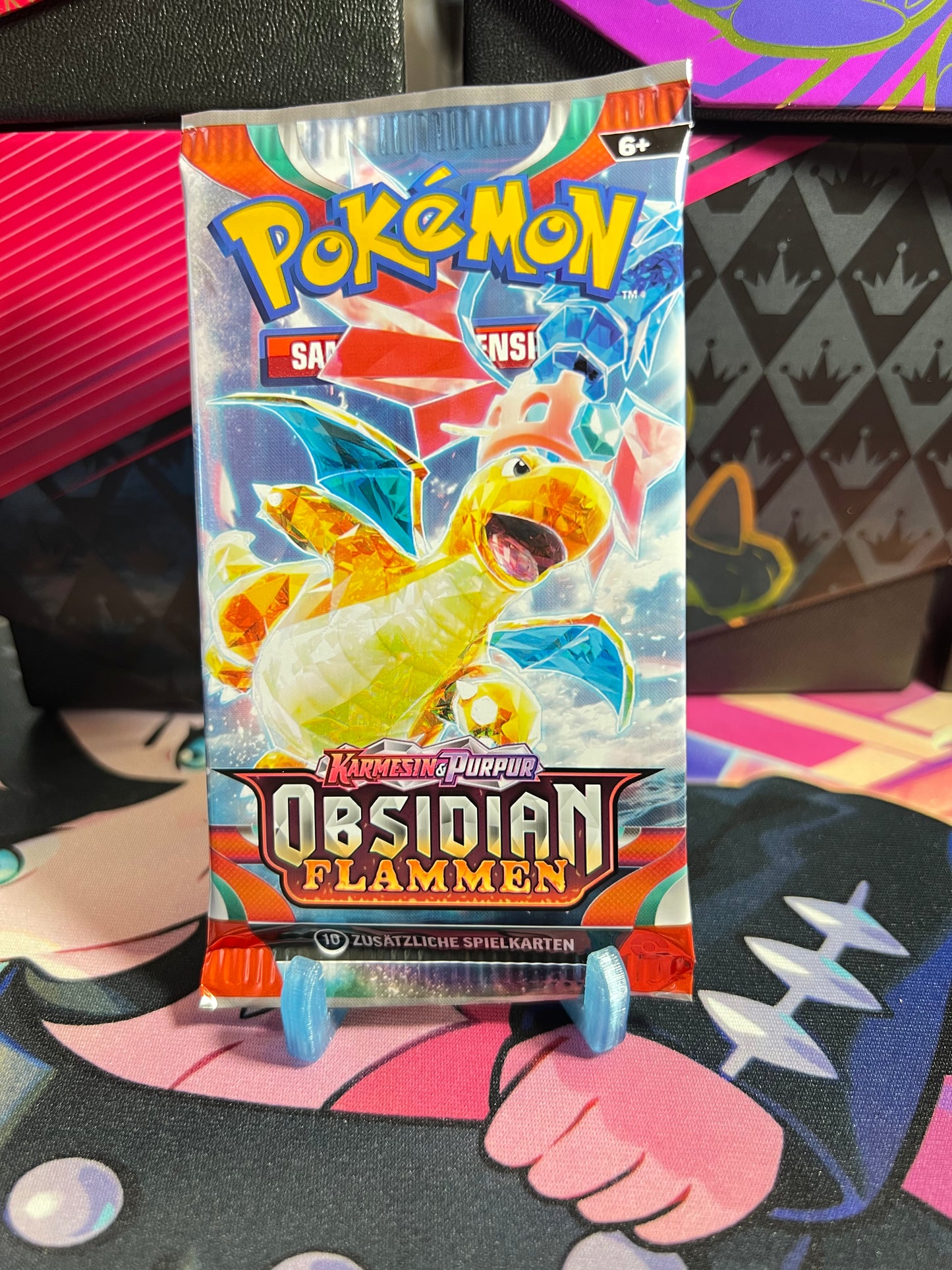 Karmesin & Purpur Obsidian Flammen Booster (deutsch)