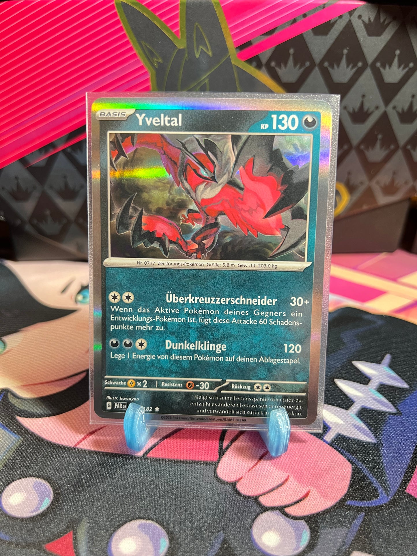 118/182 Yveltal Holo