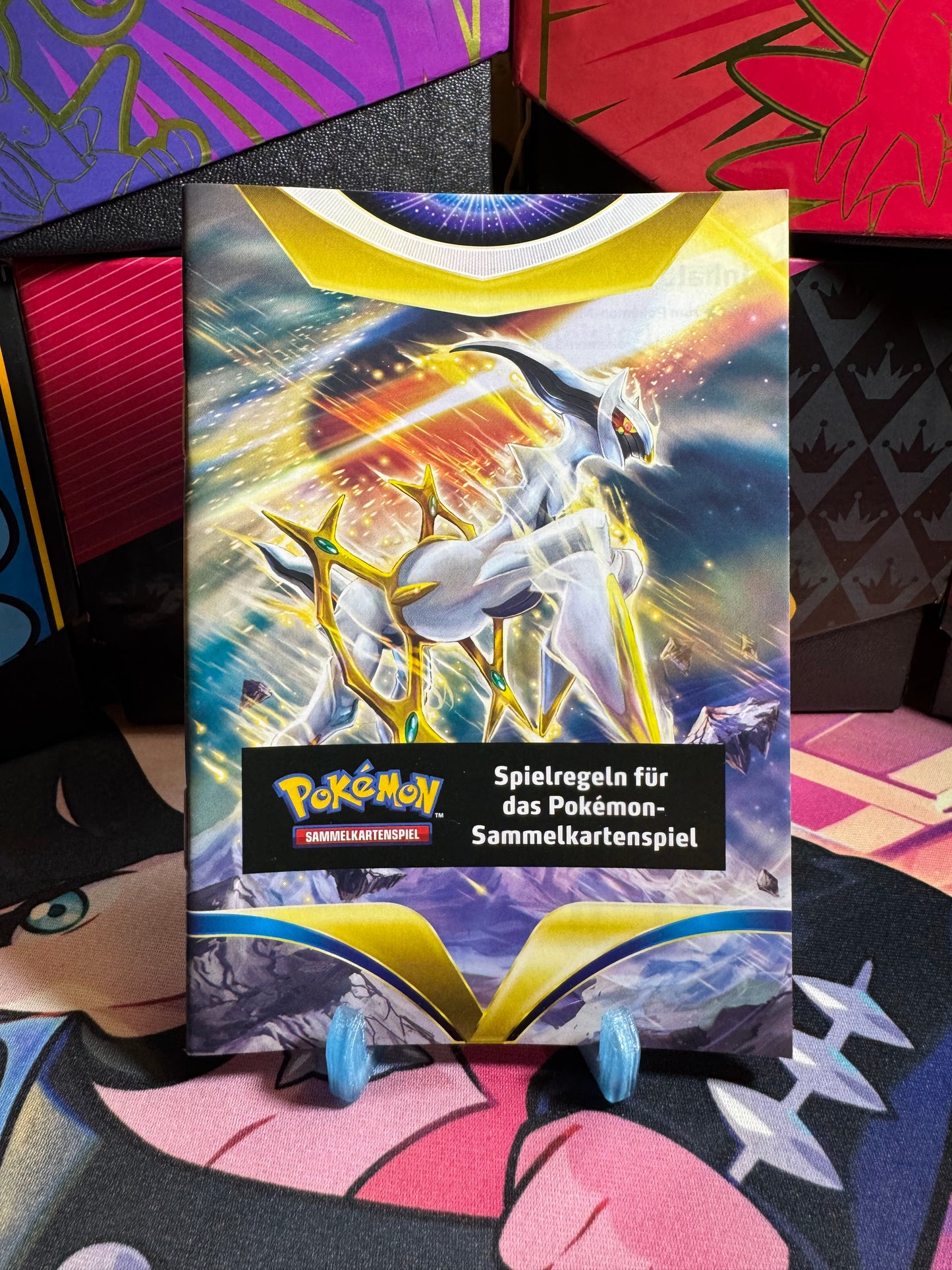 Pokemon TCG Sammelkartenspiel Regel Buch (Verschiedene Designs)