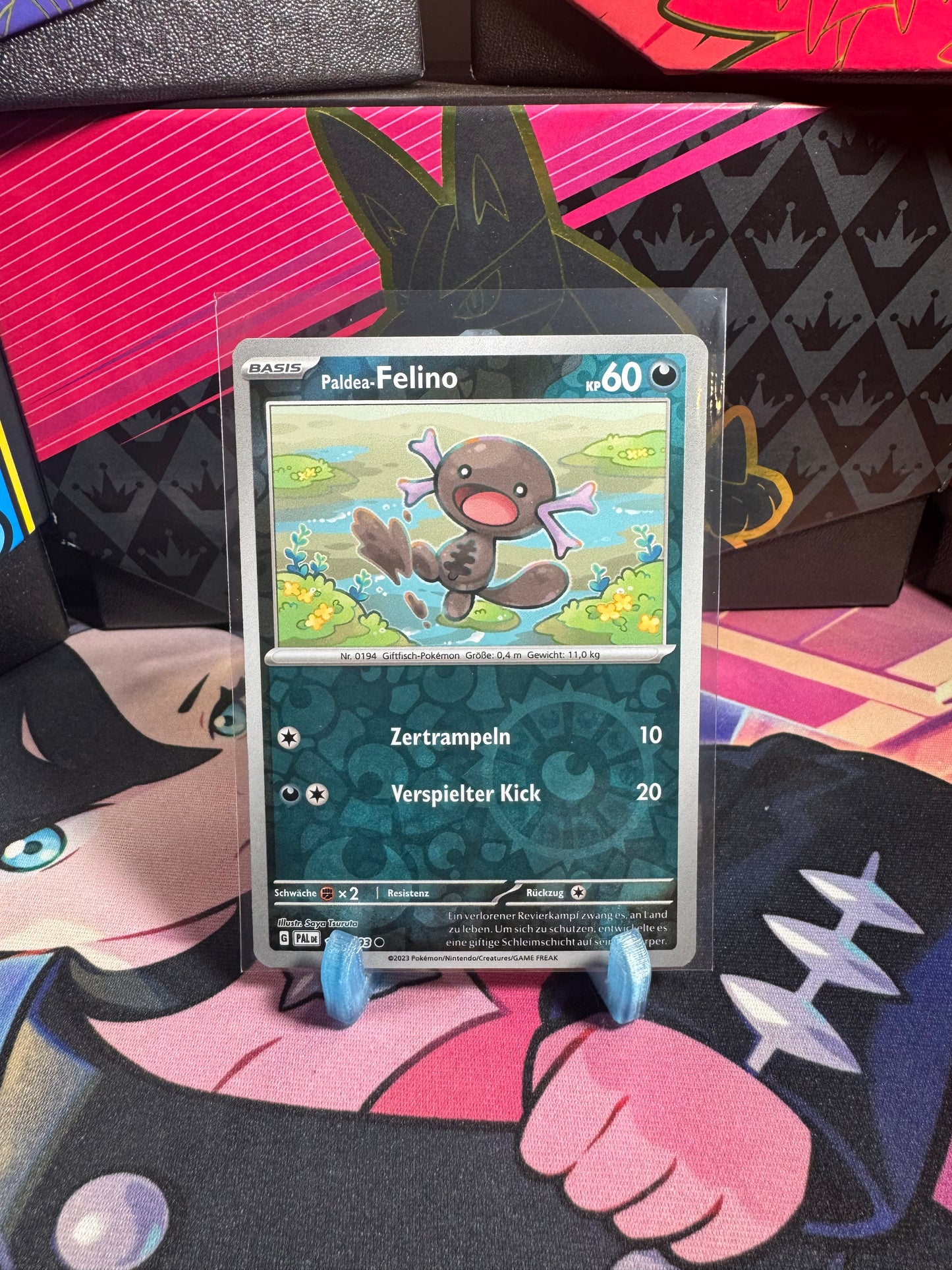 129/193 Paldea-Felino Reverse Holo