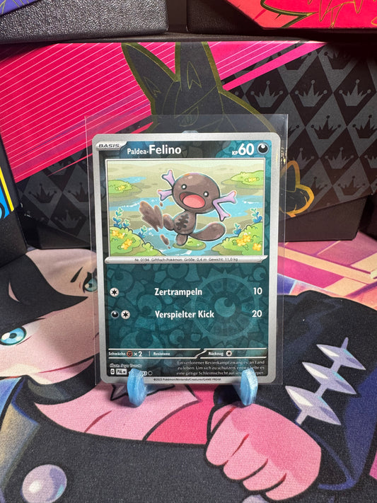 129/193 Paldea-Felino Reverse Holo
