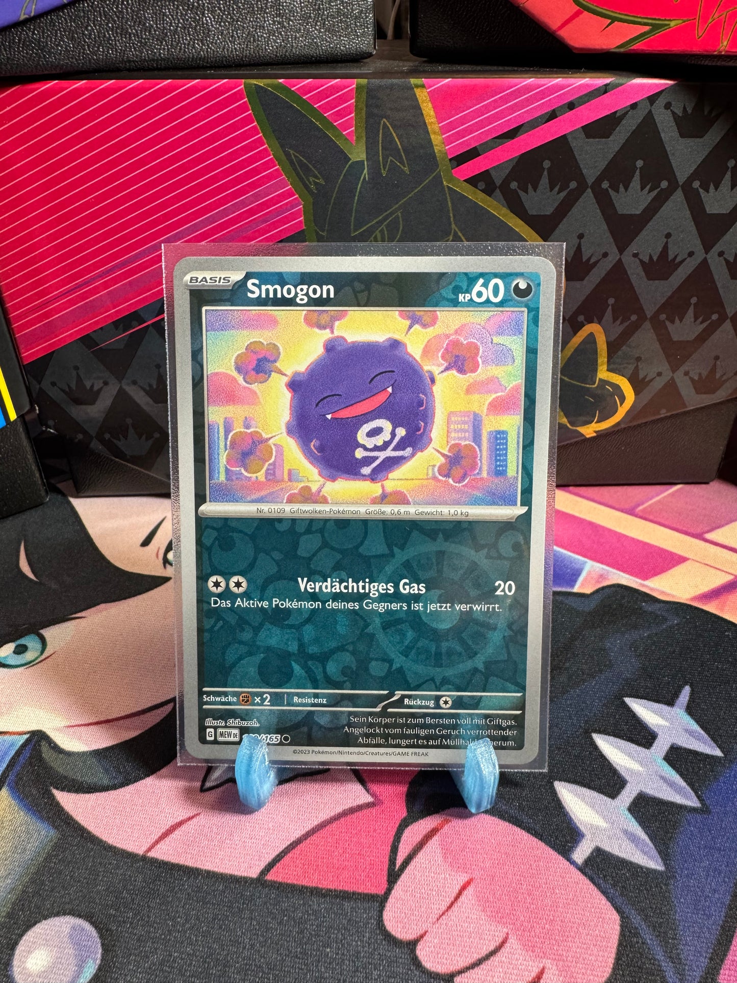 109/165 Smogon Reverse Holo