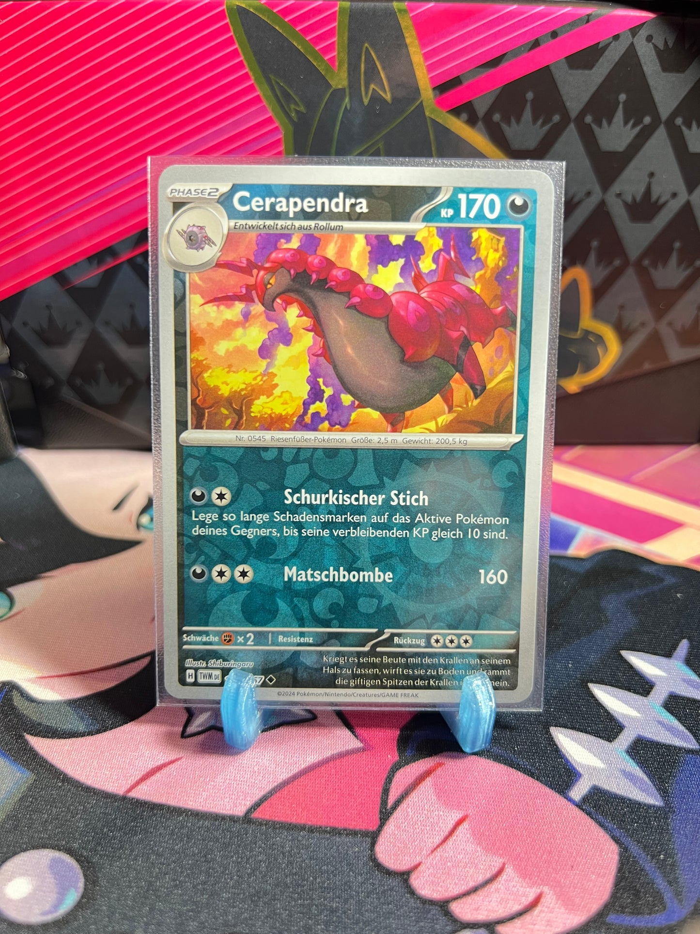 117/167 Cerapendra Reverse Holo