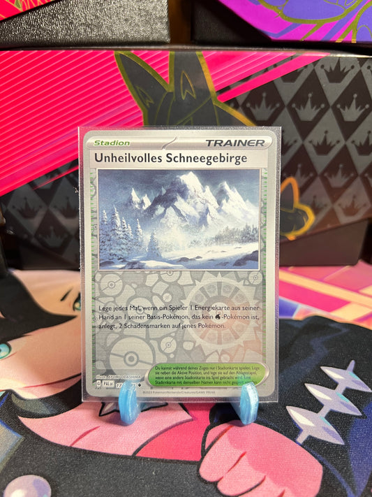 174/193 Unheilvolles Schneegebirge Reverse Holo