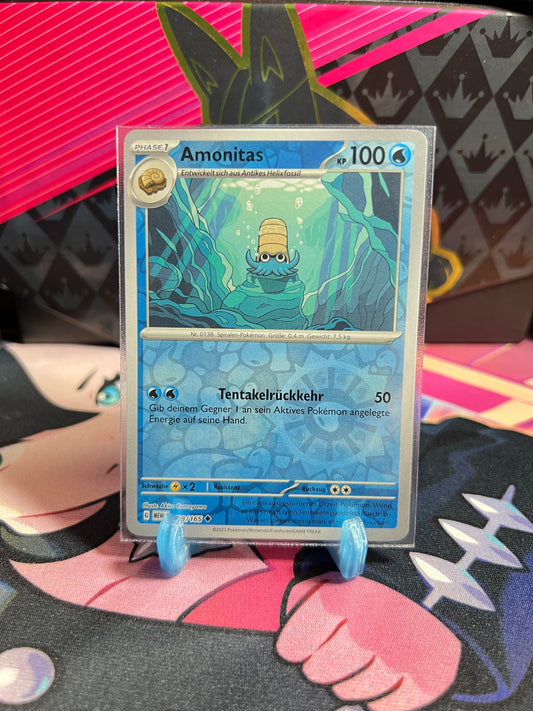 138/165 Amonitas Reverse Holo