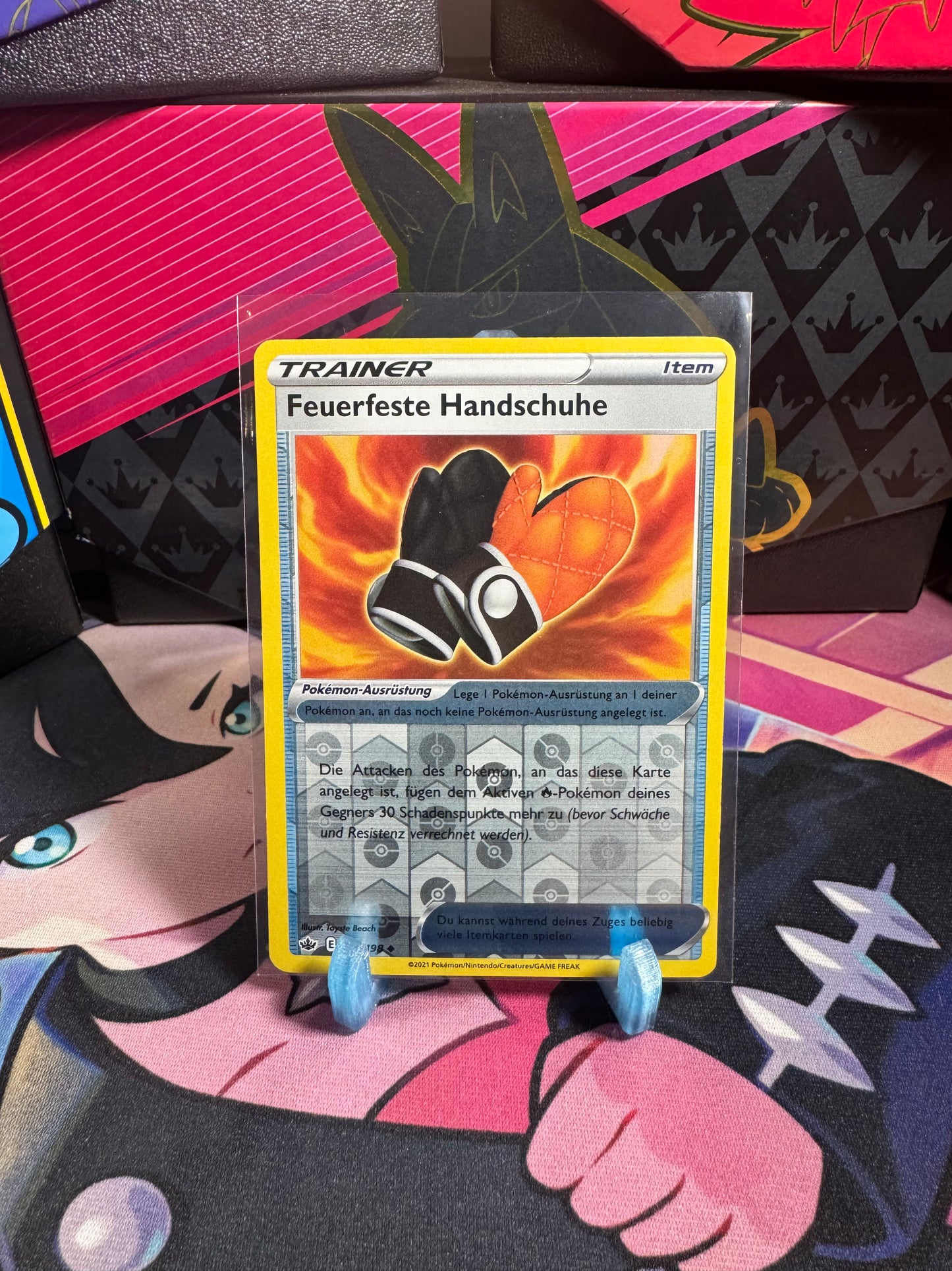 138/198 Feuerfeste Handschuhe Reverse Holo