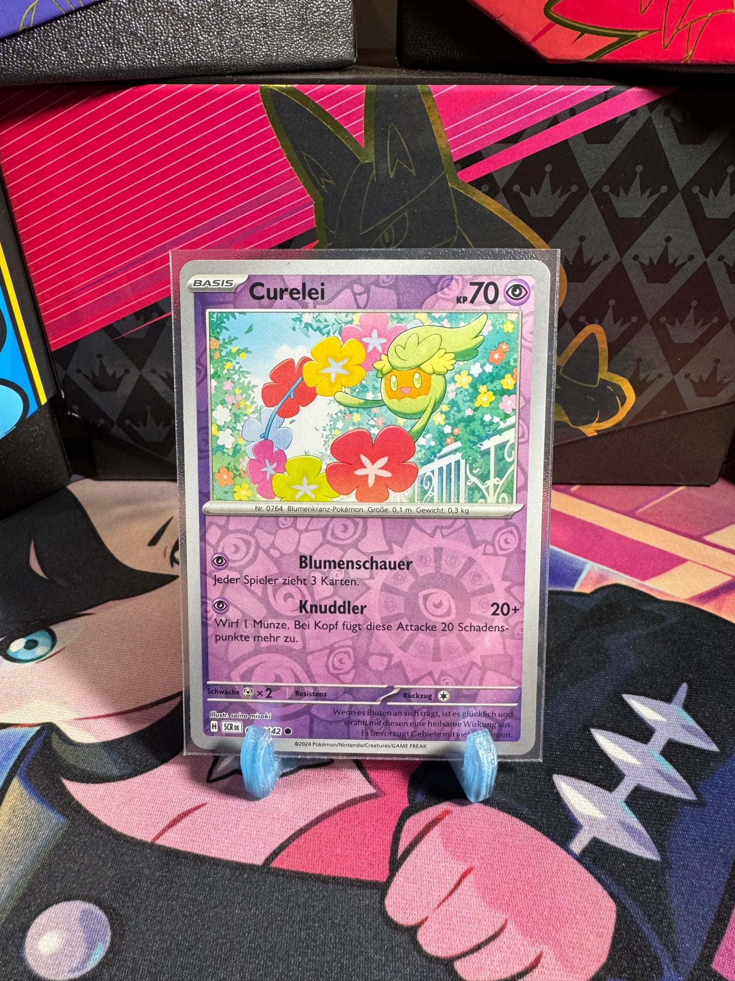 063/142 Curelei Reverse Holo