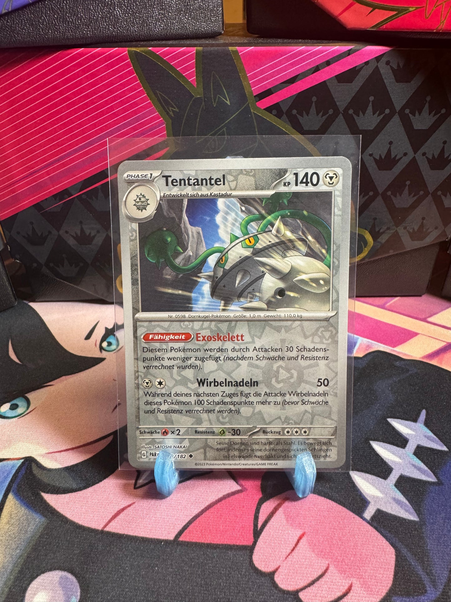 128/182 Tentantel Reverse Holo