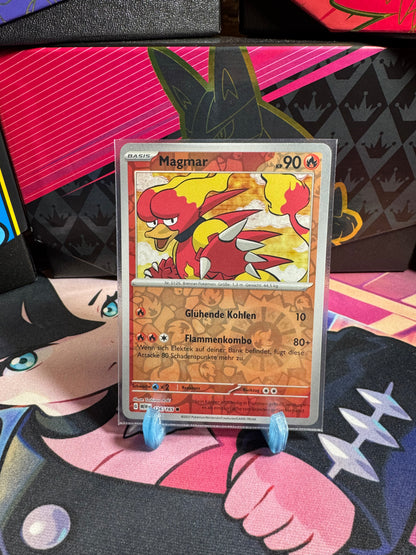 126/165 Magmar Reverse Holo