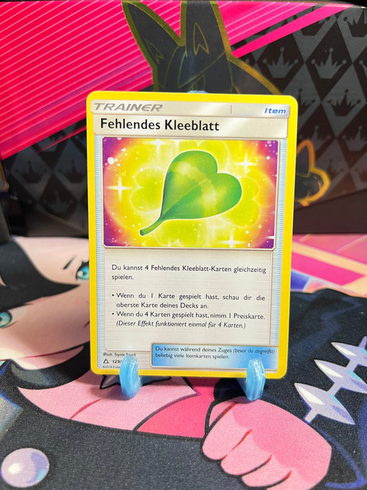 129/156 Fehlendes Kleeblatt