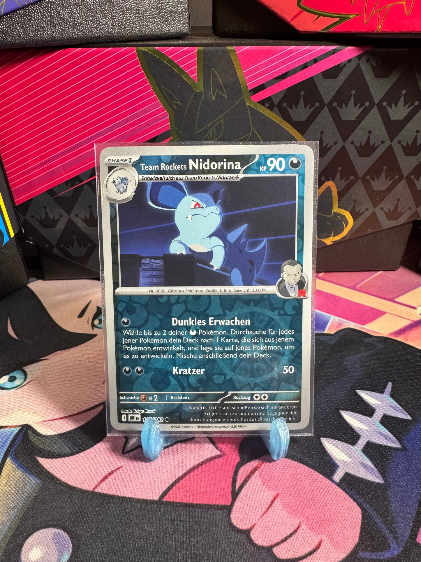 115/182 Team Rockets Nidorina Reverse Holo