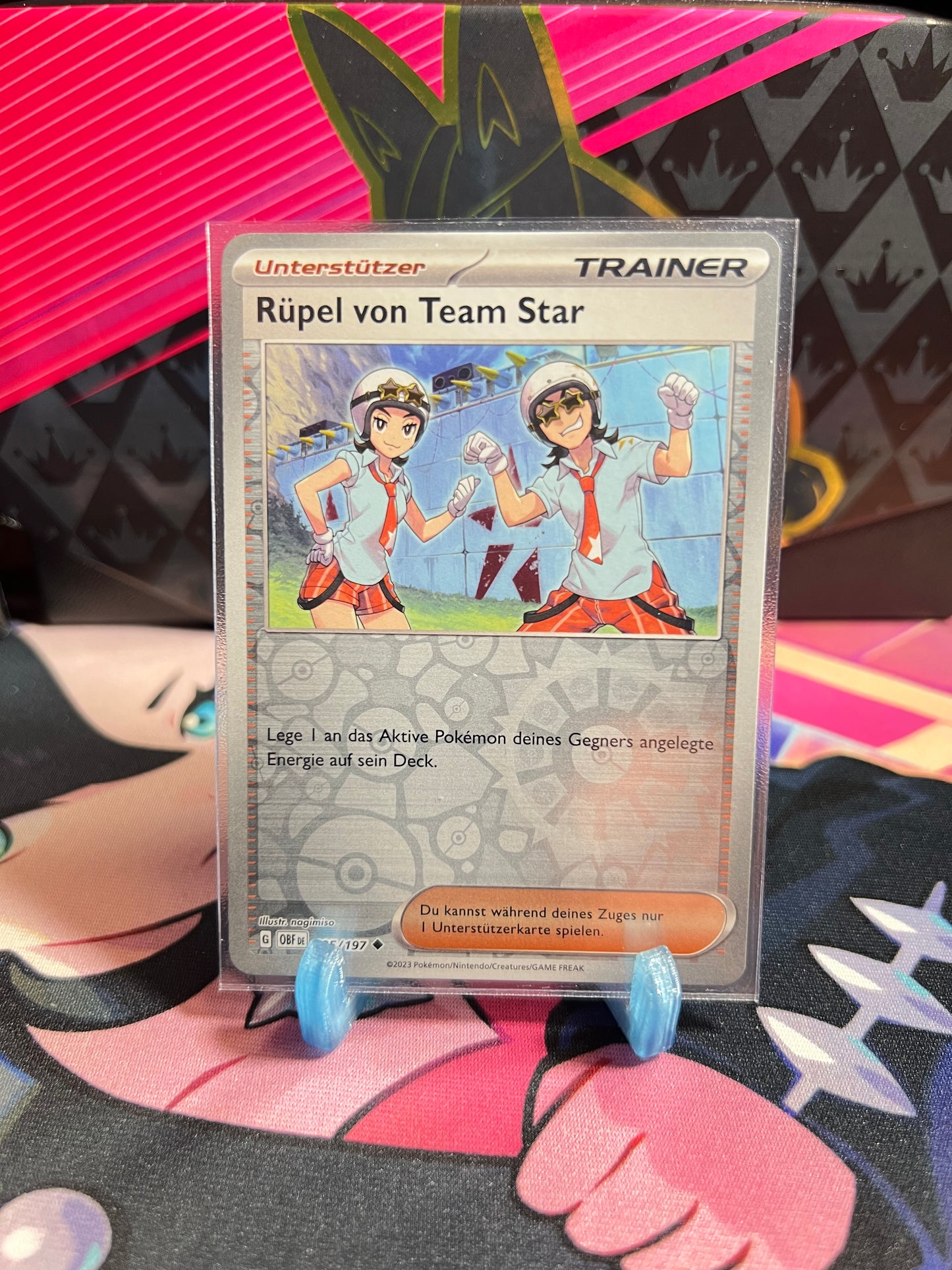 195/197 Rüpel von Team Star Reverse Holo