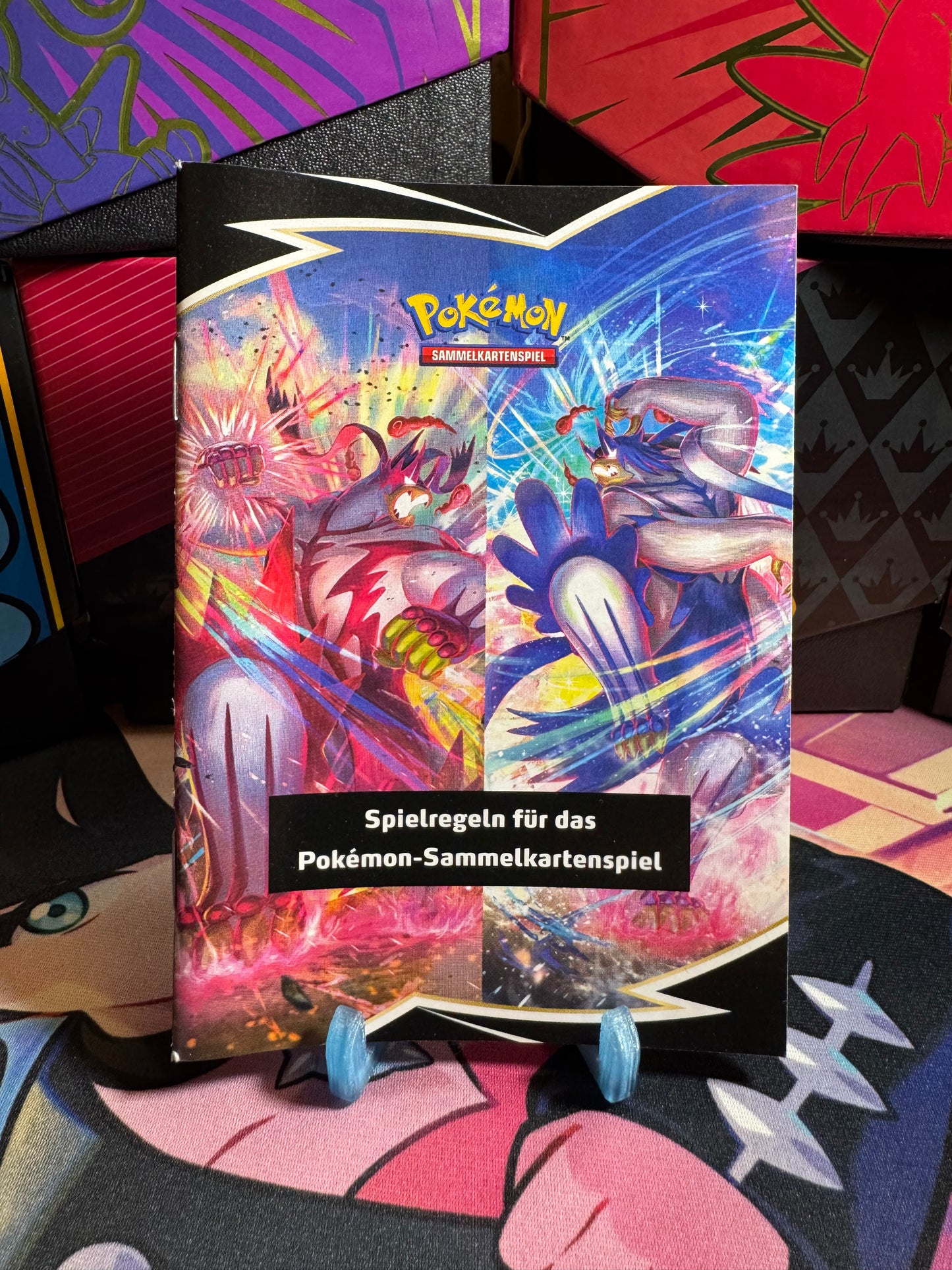 Pokemon TCG Sammelkartenspiel Regel Buch (Verschiedene Designs)