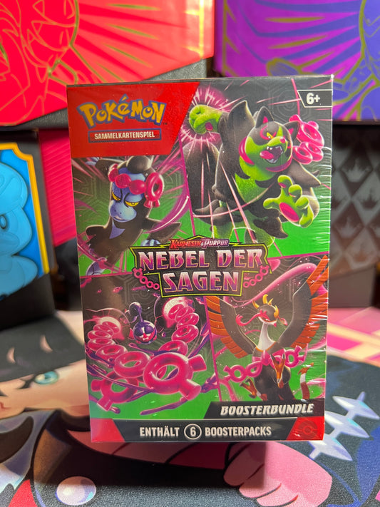 Pokemon Nebel der Sagen - Booster Bundle - 6 Booster DE