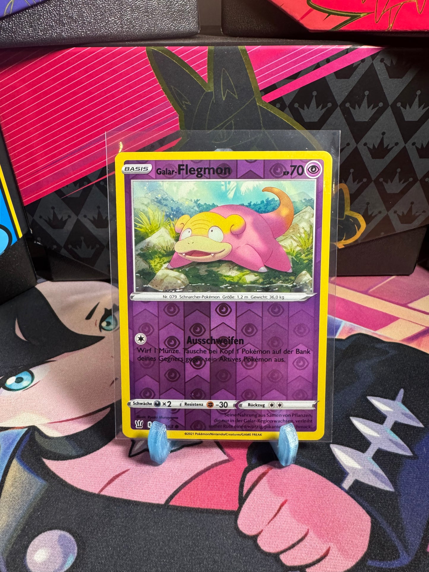 054/163 Galar-Flegmon Reverse Holo