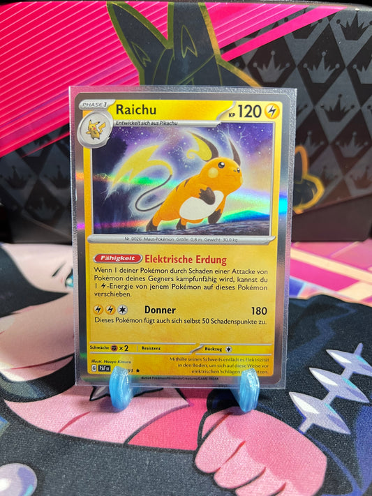 019/091 Raichu Holo