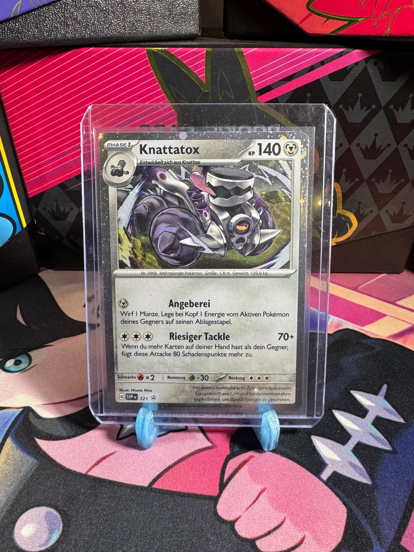 121 Knattatox PROMO (Karmesin & Purpur)