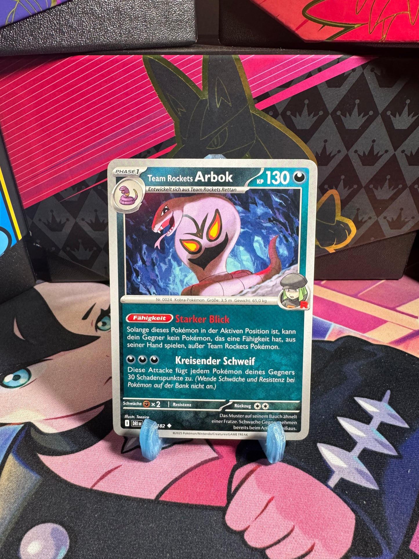 113/182 Team Rockets Arbok