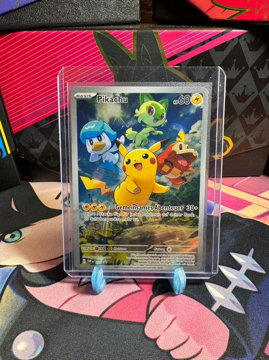 027 Pikachu PROMO (Karmesin & Purpur)