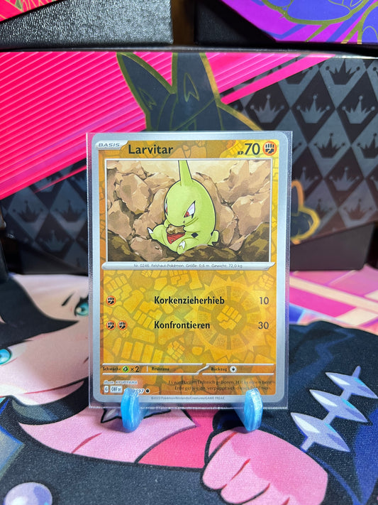 105/197 Larvitar Reverse Holo