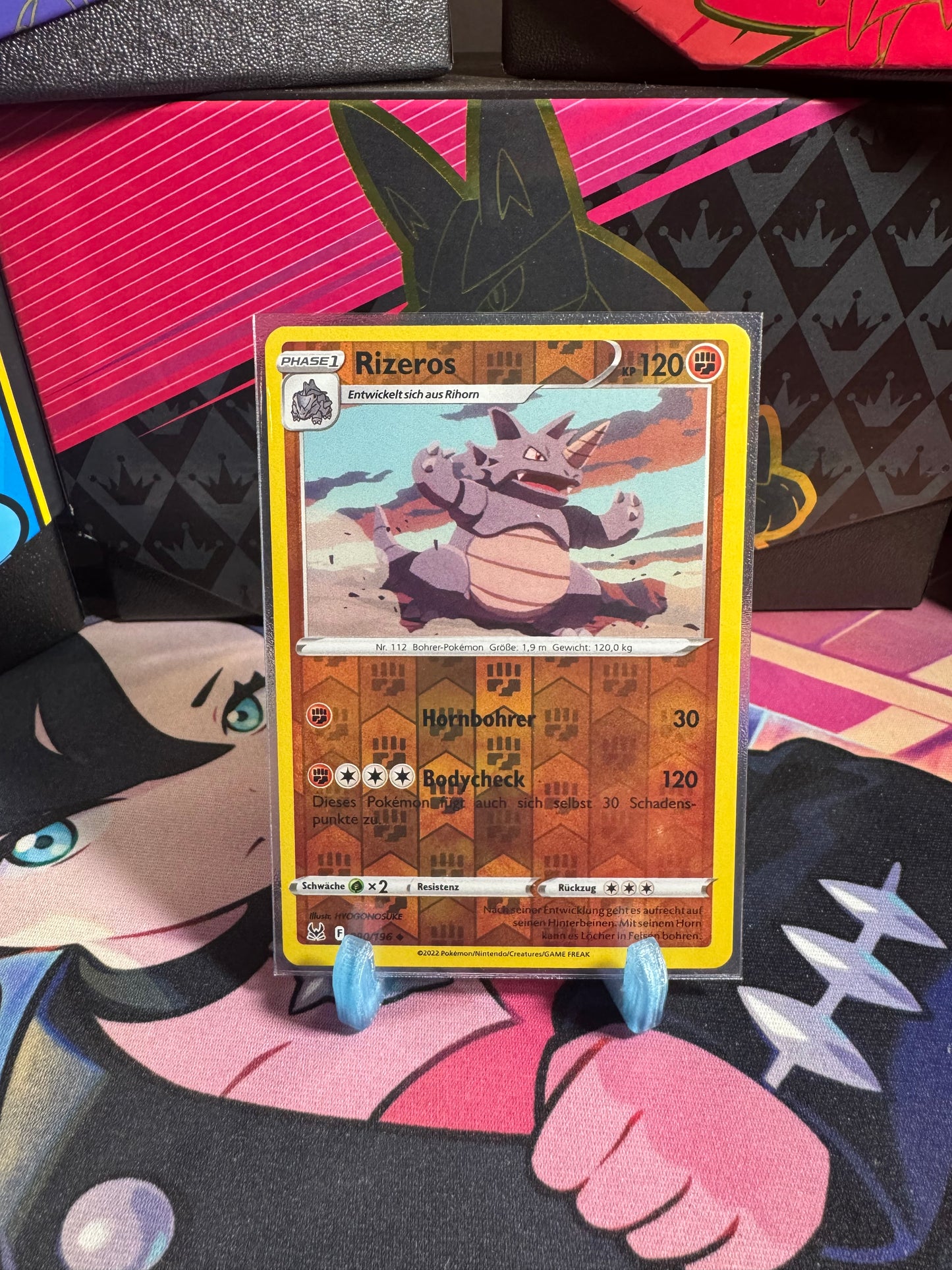 090/196 Rizeros Reverse Holo