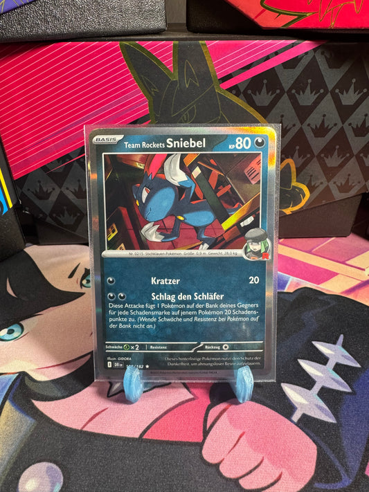 128/182 Team Rockets Sniebel Holo