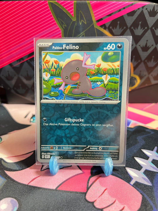 126/197 Paldea-Felino Reverse Holo