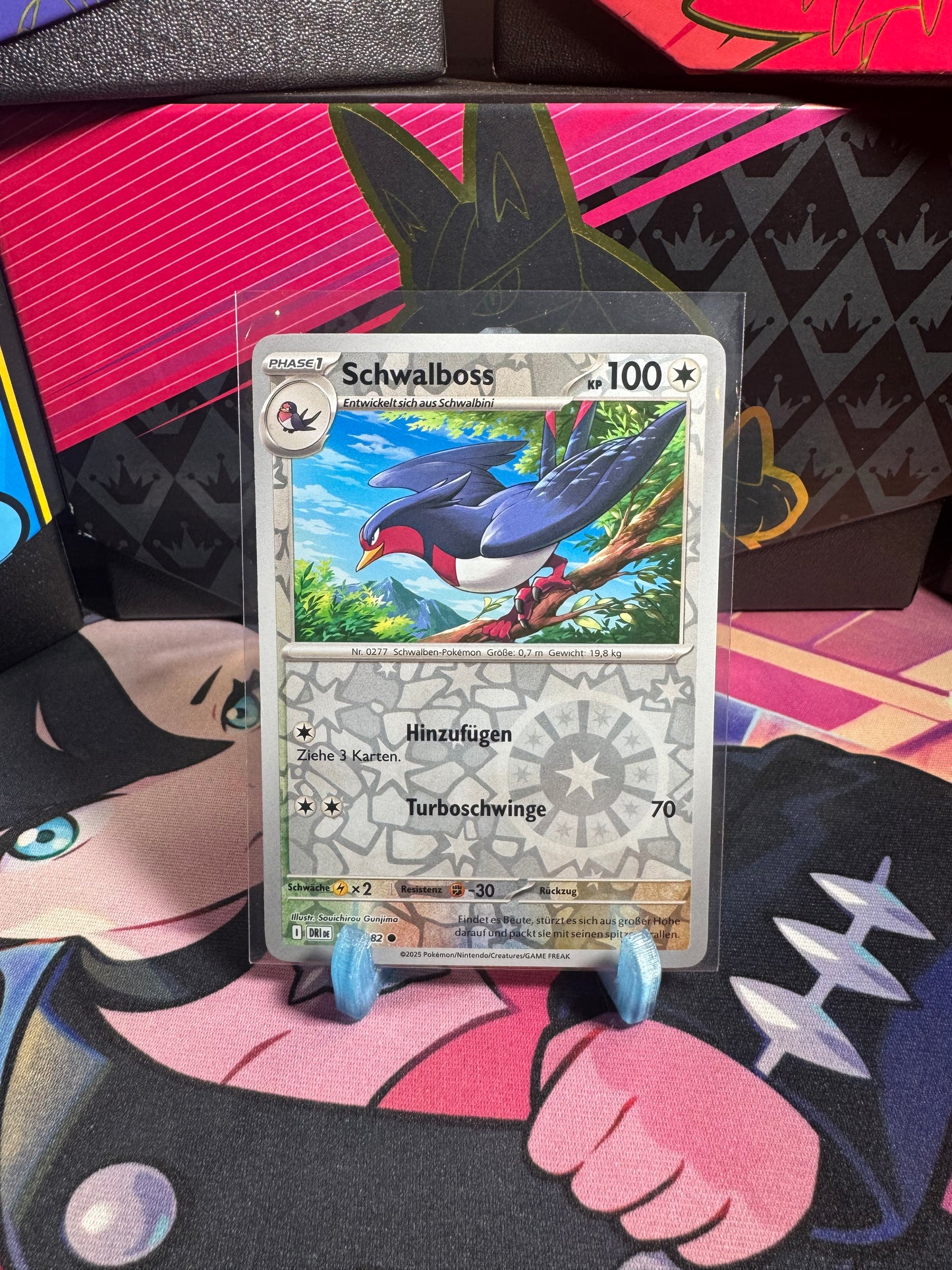 157/182 Schwalboss Reverse Holo