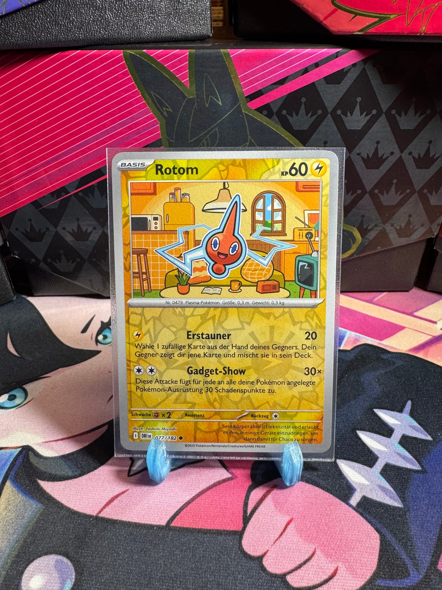 077/182 Rotom Reverse Holo