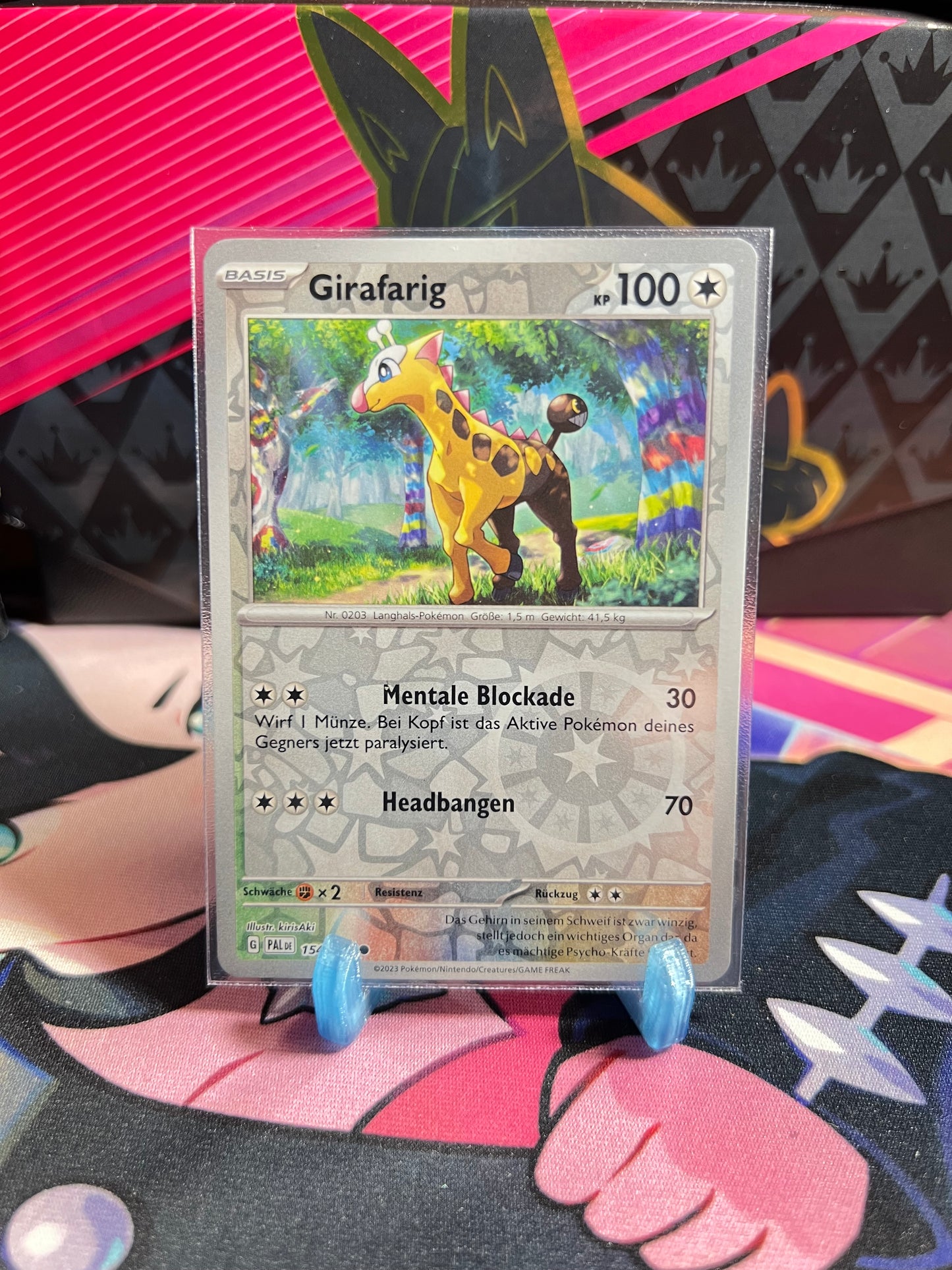 154/193 Girafarig Reverse Holo