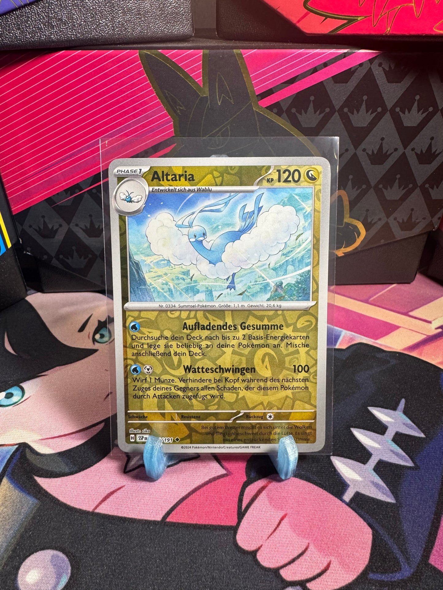 134/191 Altaria Reverse Holo