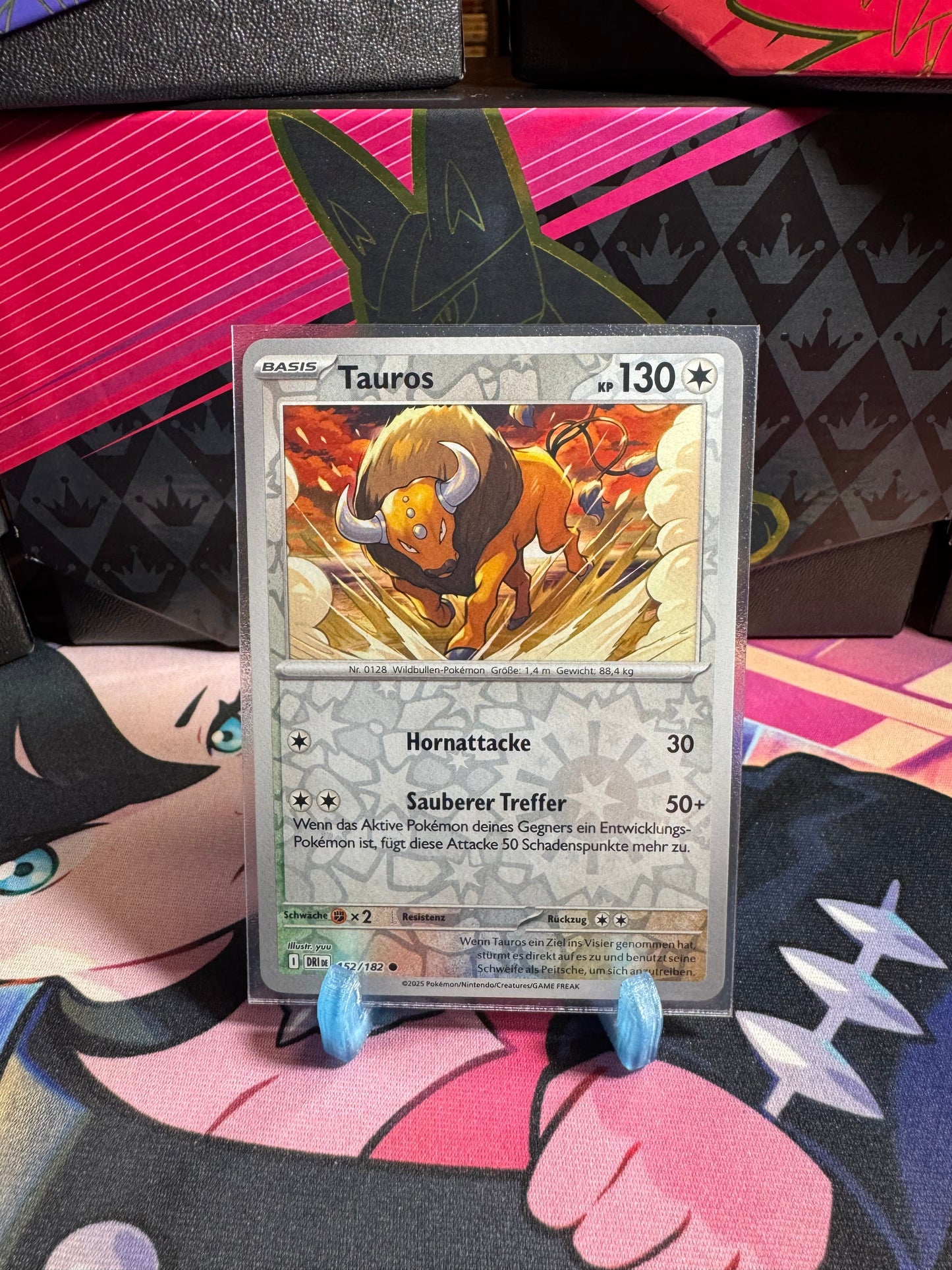 152/182 Tauros Reverse Holo