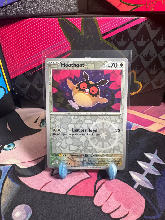 126/162 Hoothoot Reverse Holo