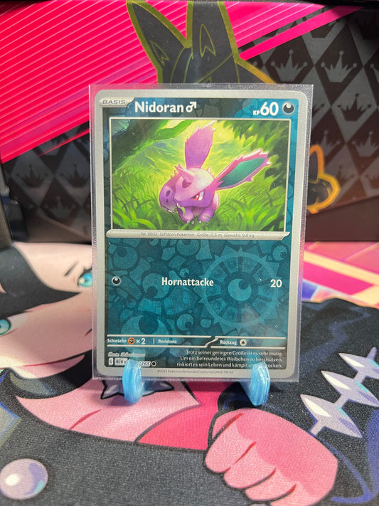 032/165 Nidoran M Reverse Holo