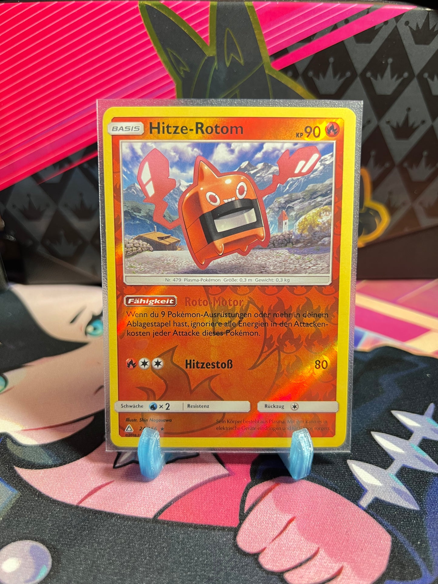 24/156 Hitze-Rotom Reverse Holo