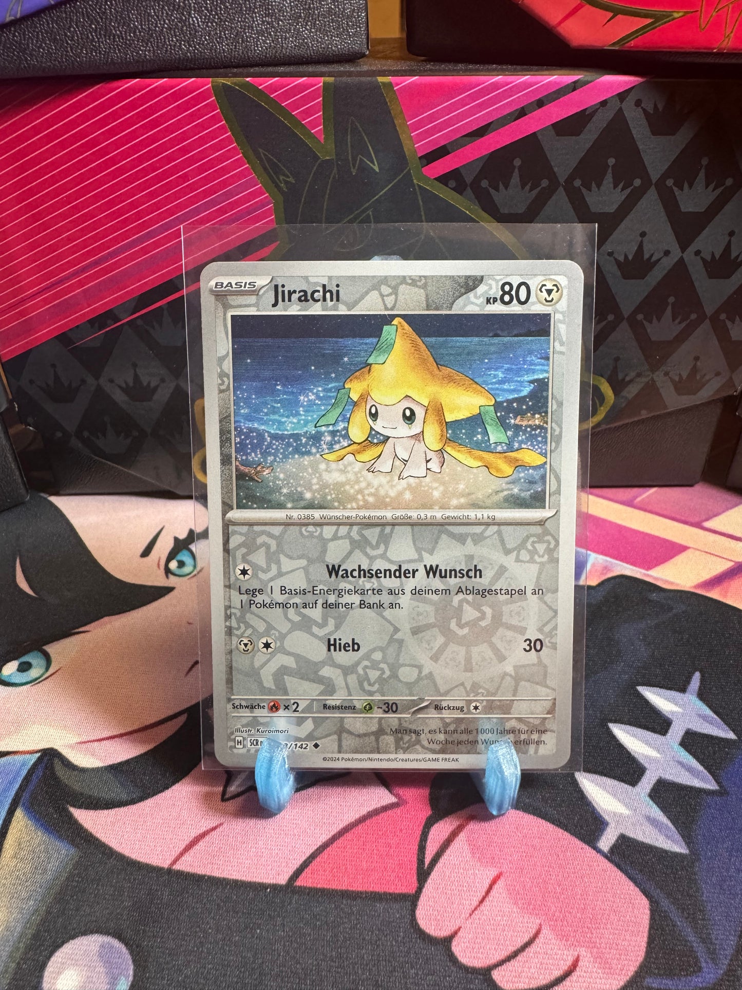 098/142 Jirachi Reverse Holo