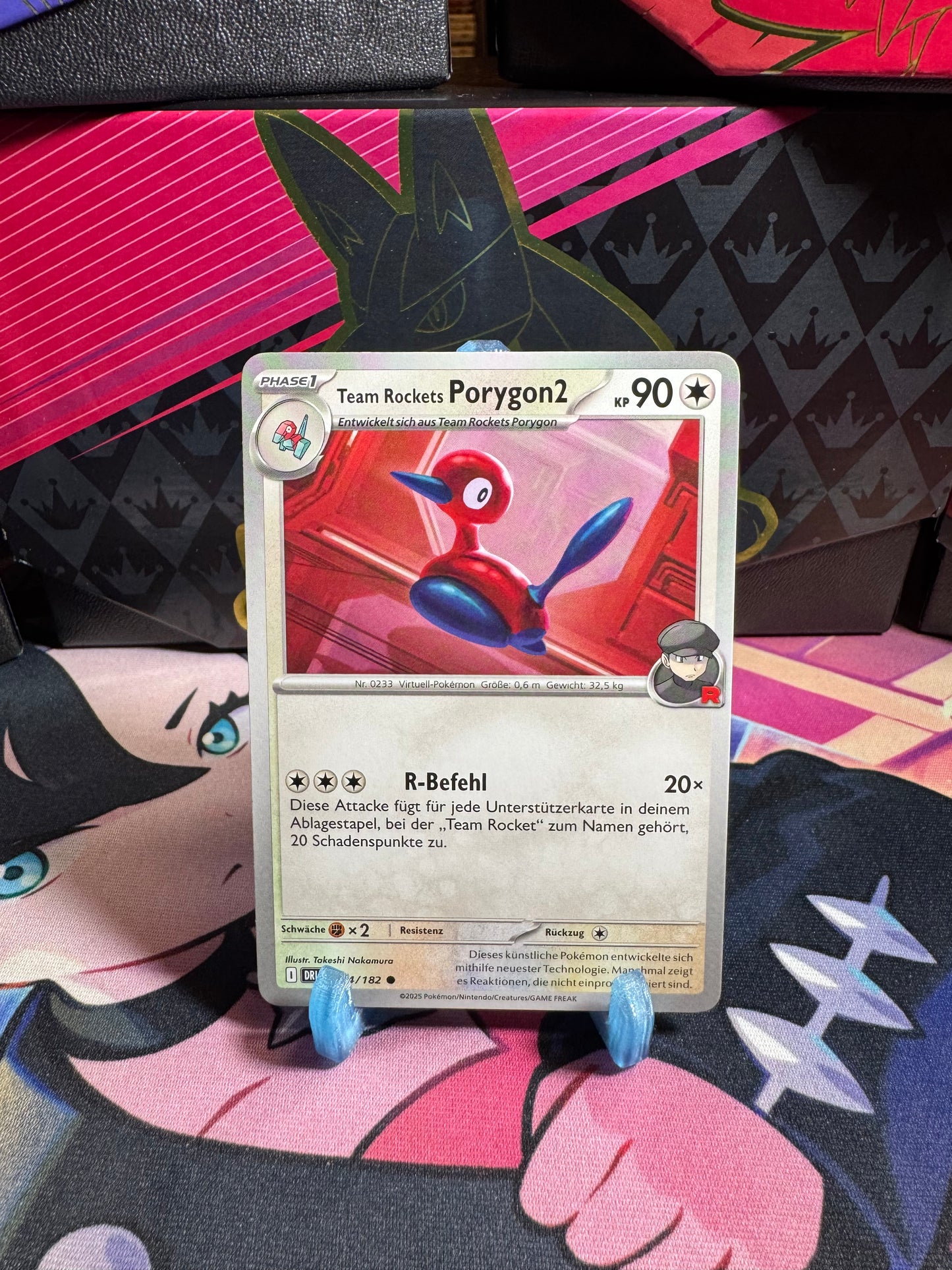 154/182 Team Rockets Porygon 2