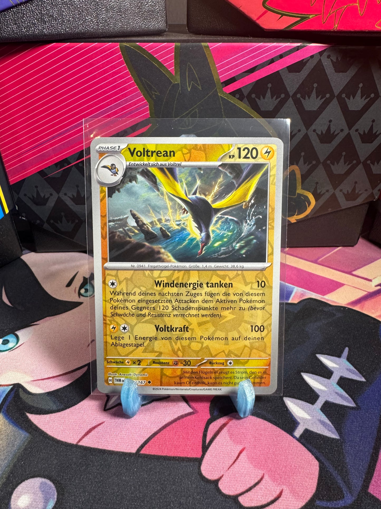 076/167 Voltrean Reverse Holo