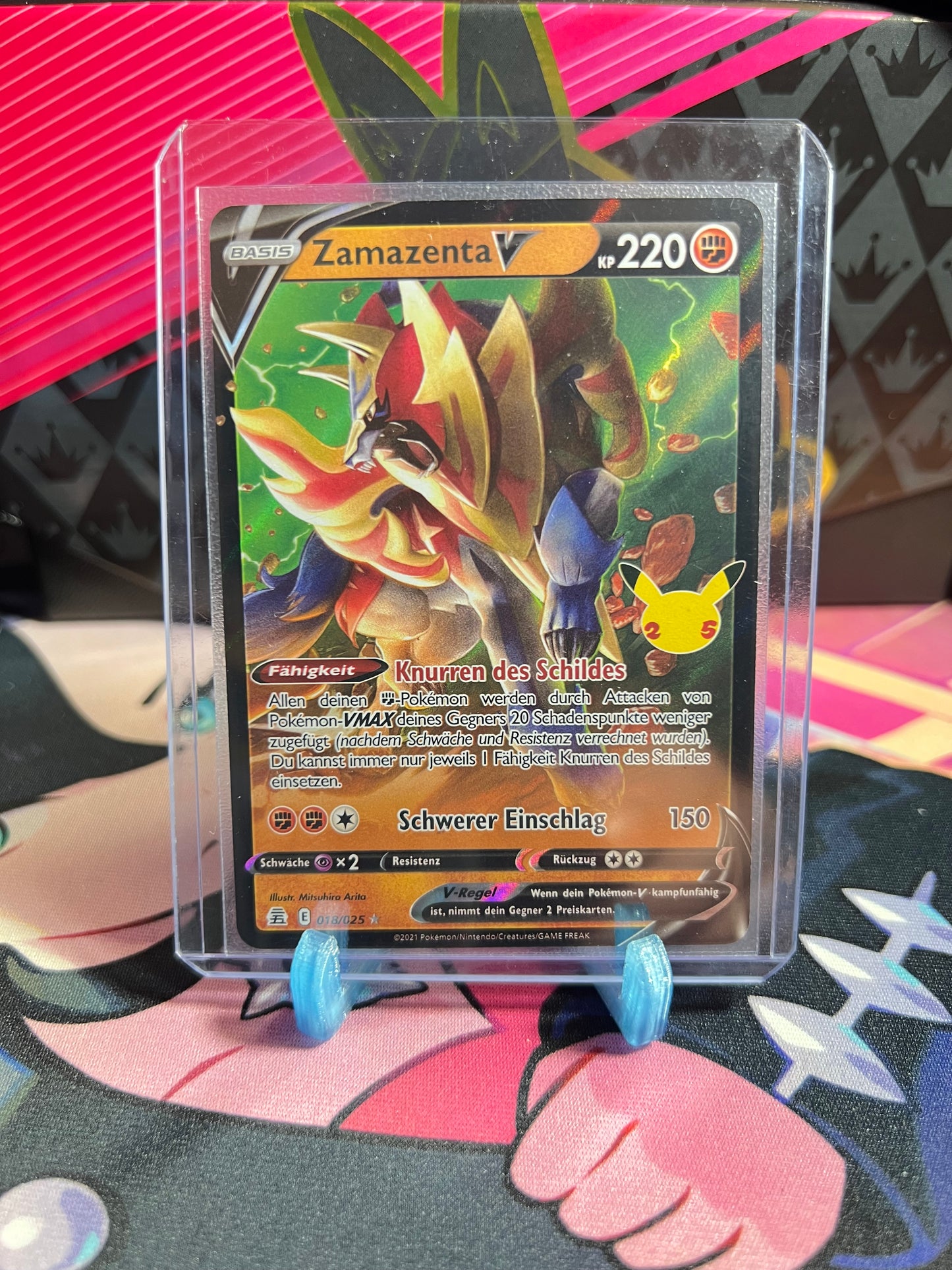 018/025 Zamazenta V Fullart Celebrations