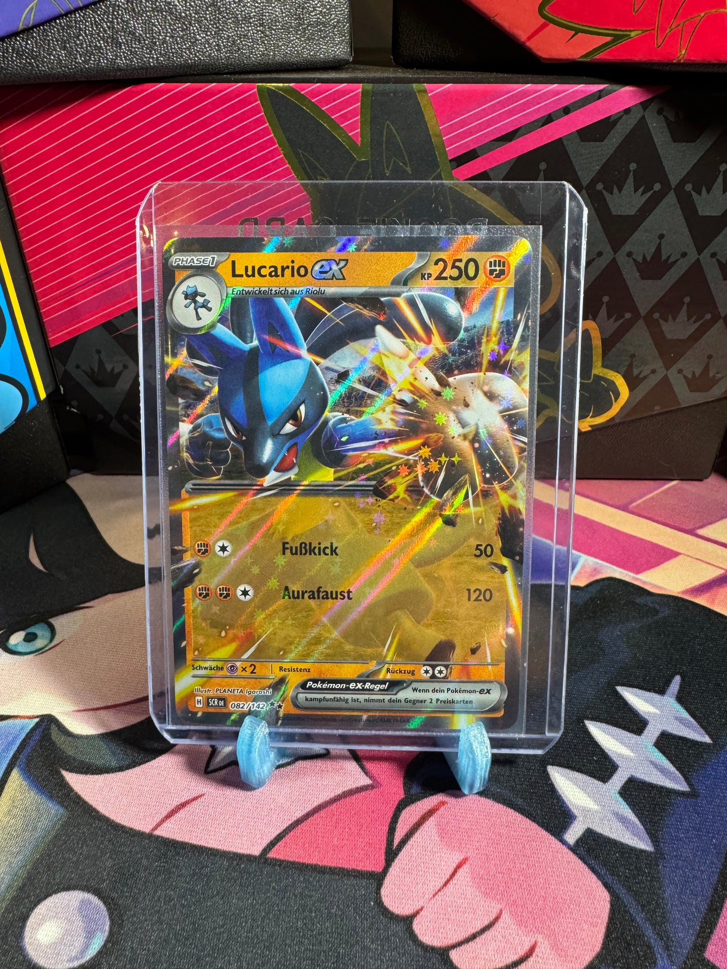 082/142 Lucario Ex