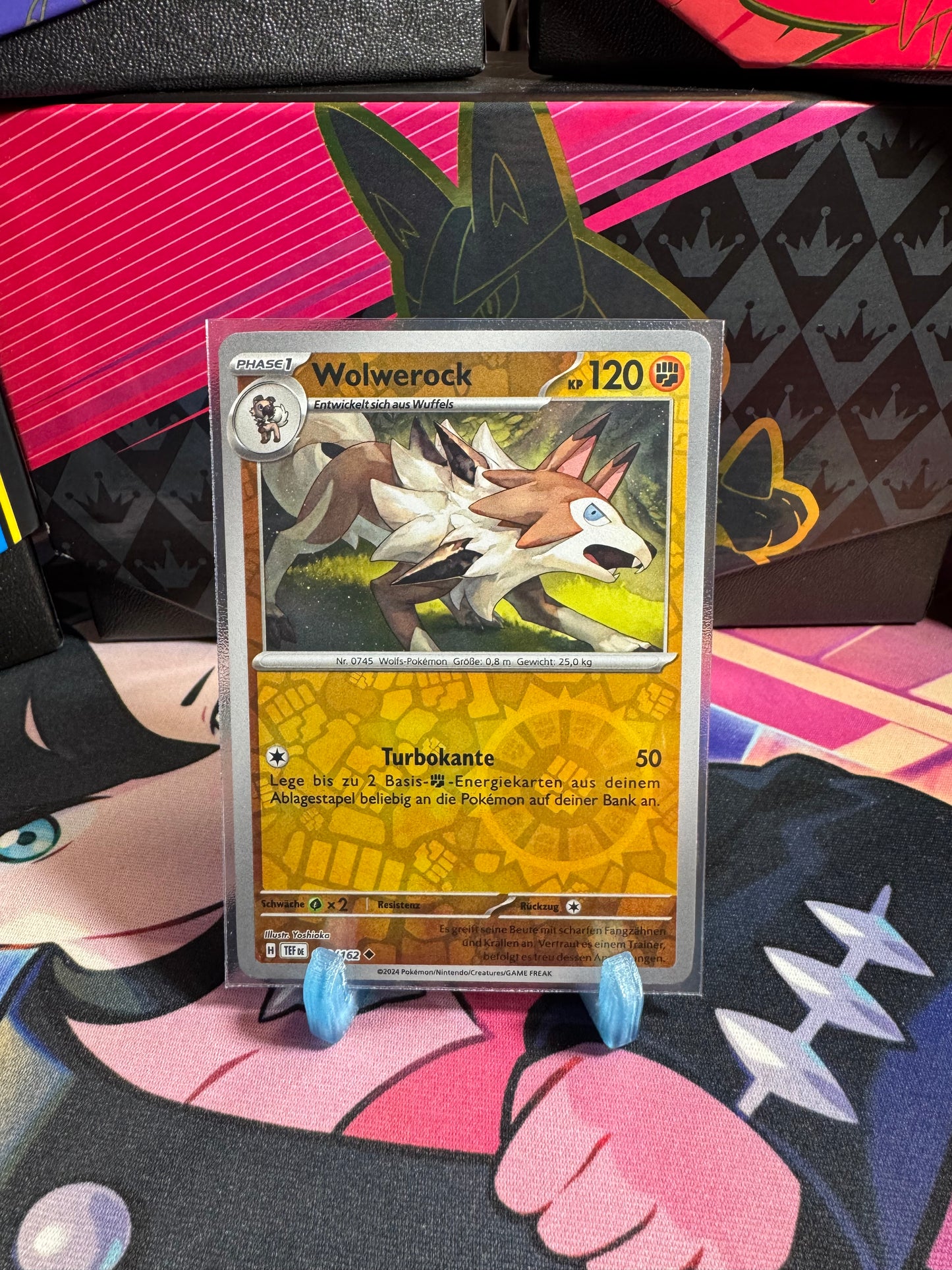 090/162 Wolwerock Reverse Holo