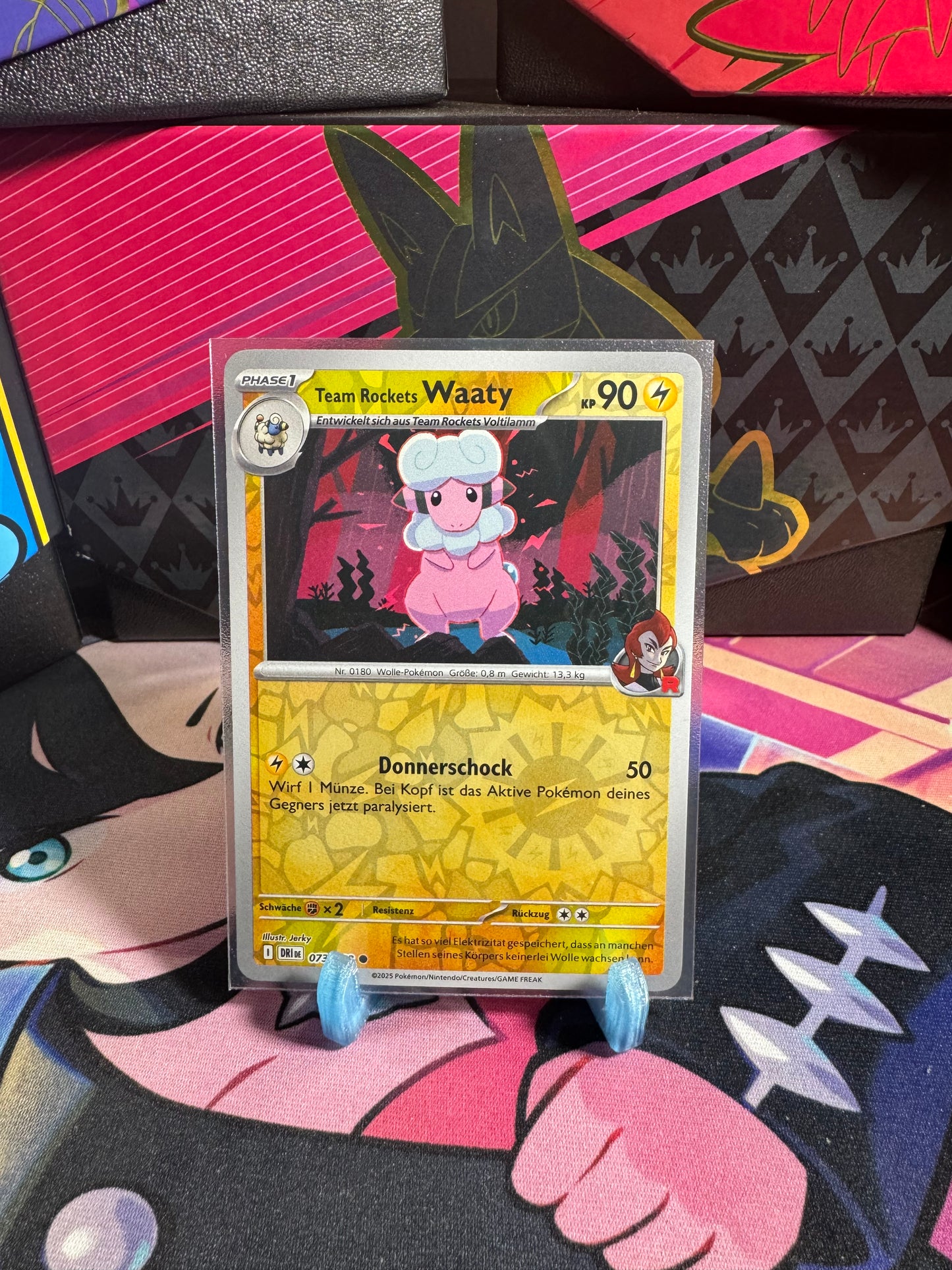 073/182 Team Rockets Waaty Reverse Holo