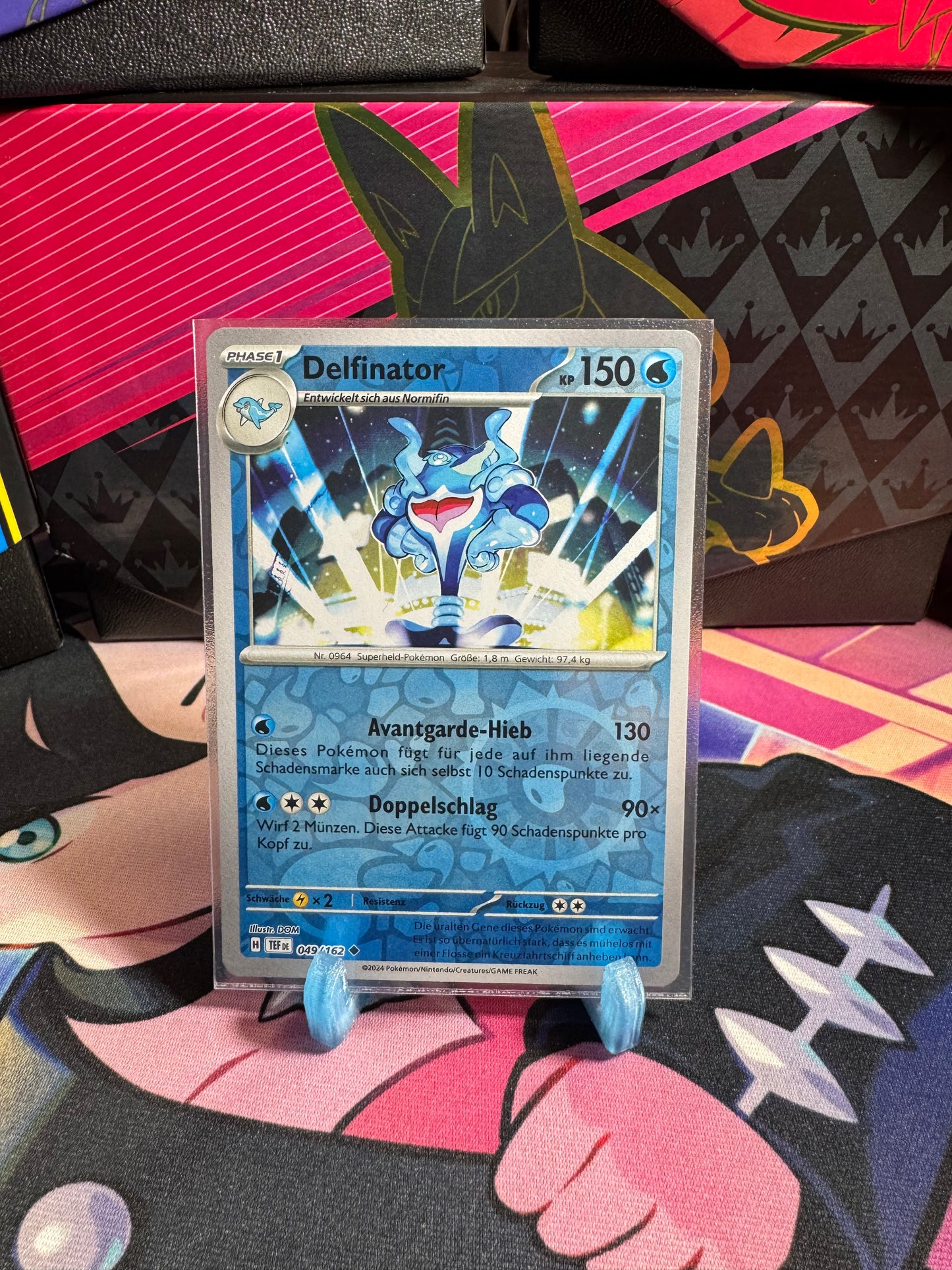 049/162 Delfinator Reverse Holo