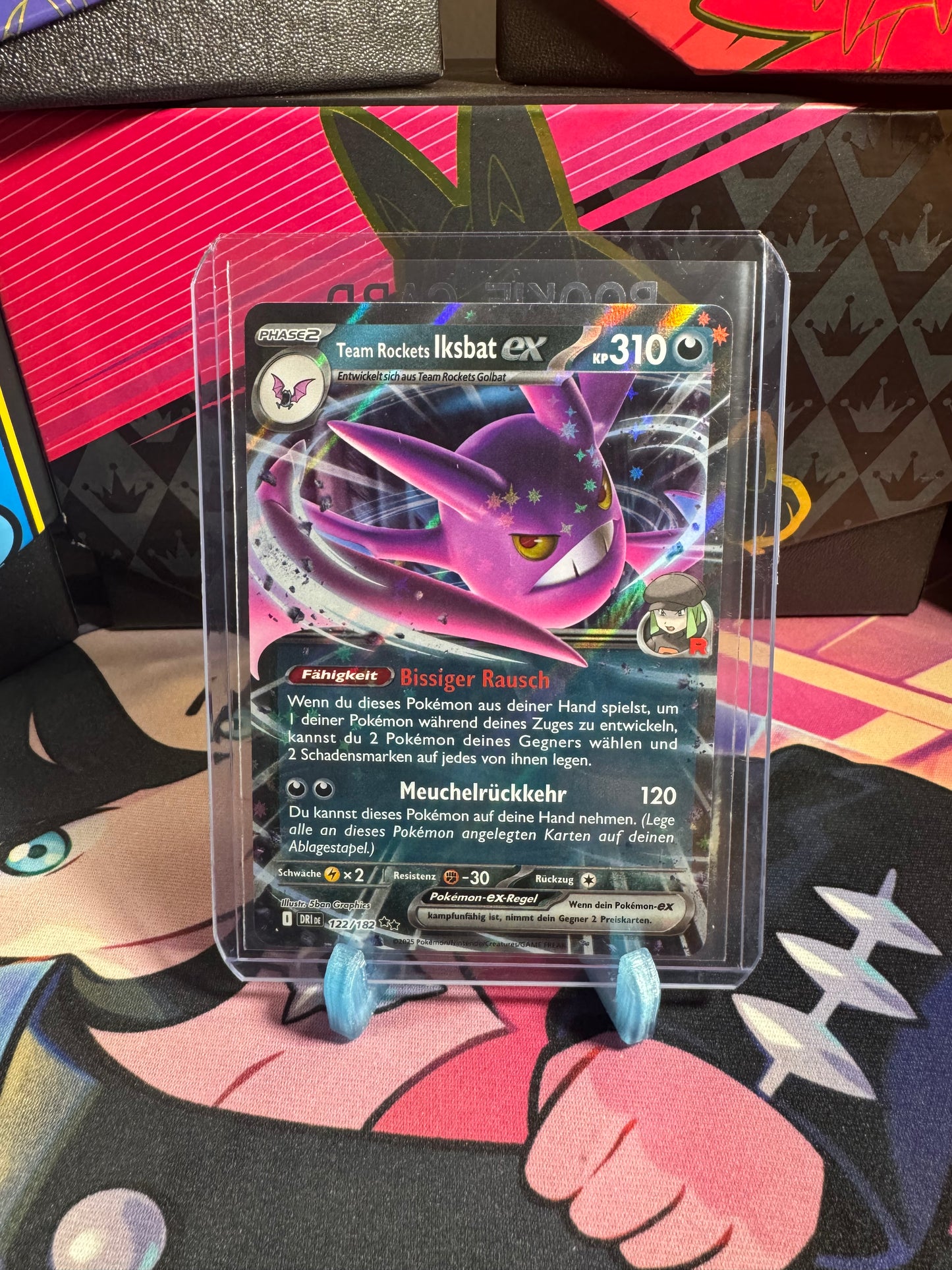 122/182 Team Rockets Iksbat Ex